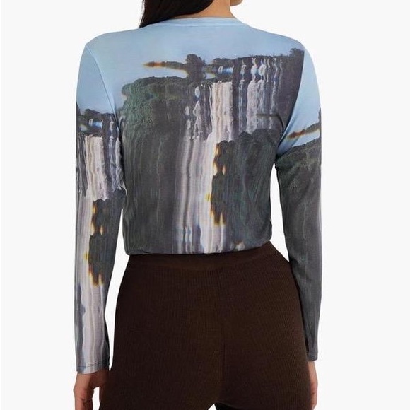 PALOMA WOOL
VICTORIA - Waterfall Graphic Printed Jersey long sleeve - Picture 2 of 3